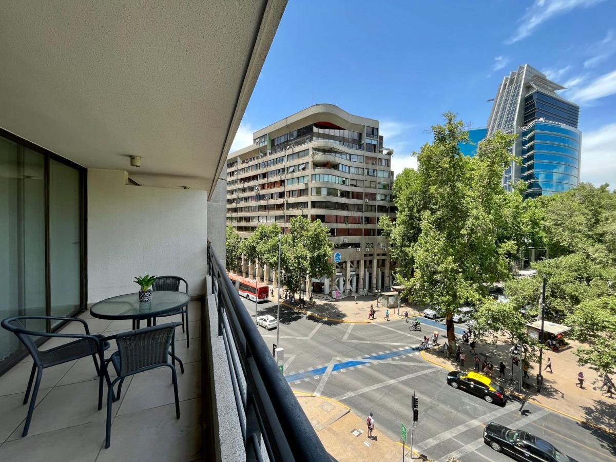Apartamentos City Centro Los Leones 산티아고 외부 사진