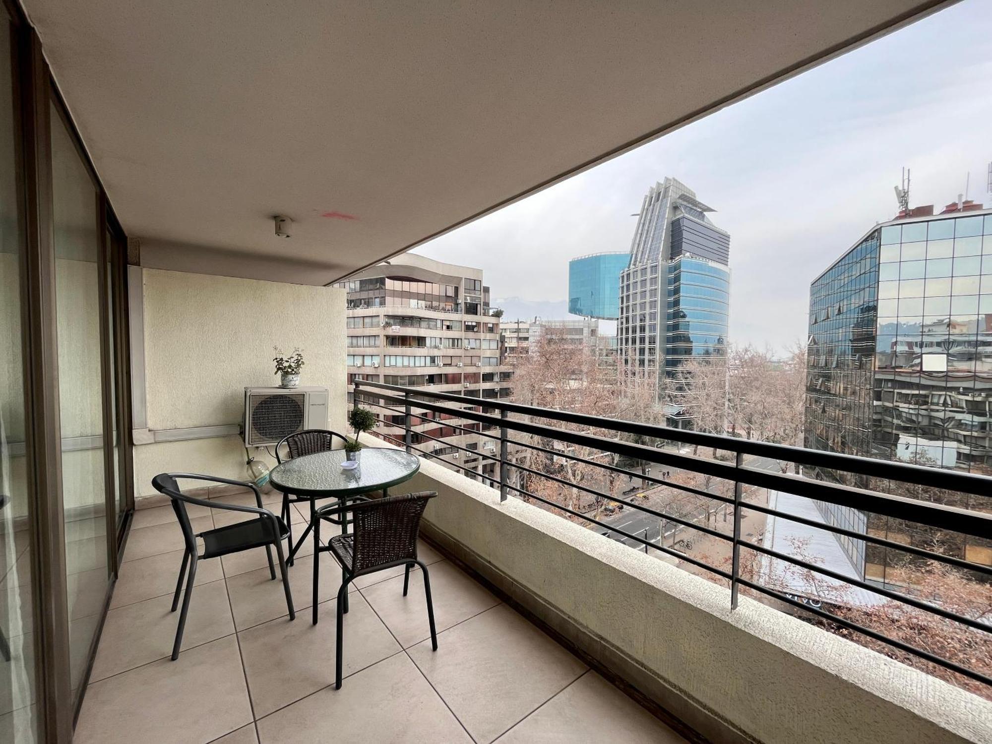 Apartamentos City Centro Los Leones 산티아고 외부 사진
