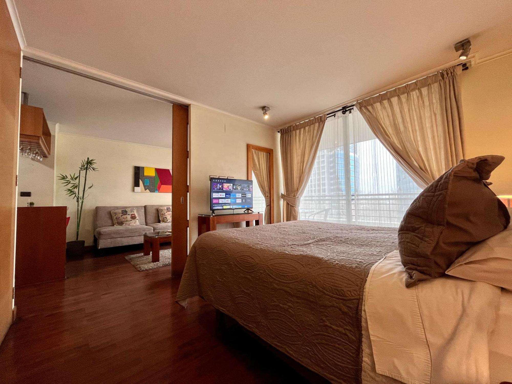 Apartamentos City Centro Los Leones 산티아고 외부 사진