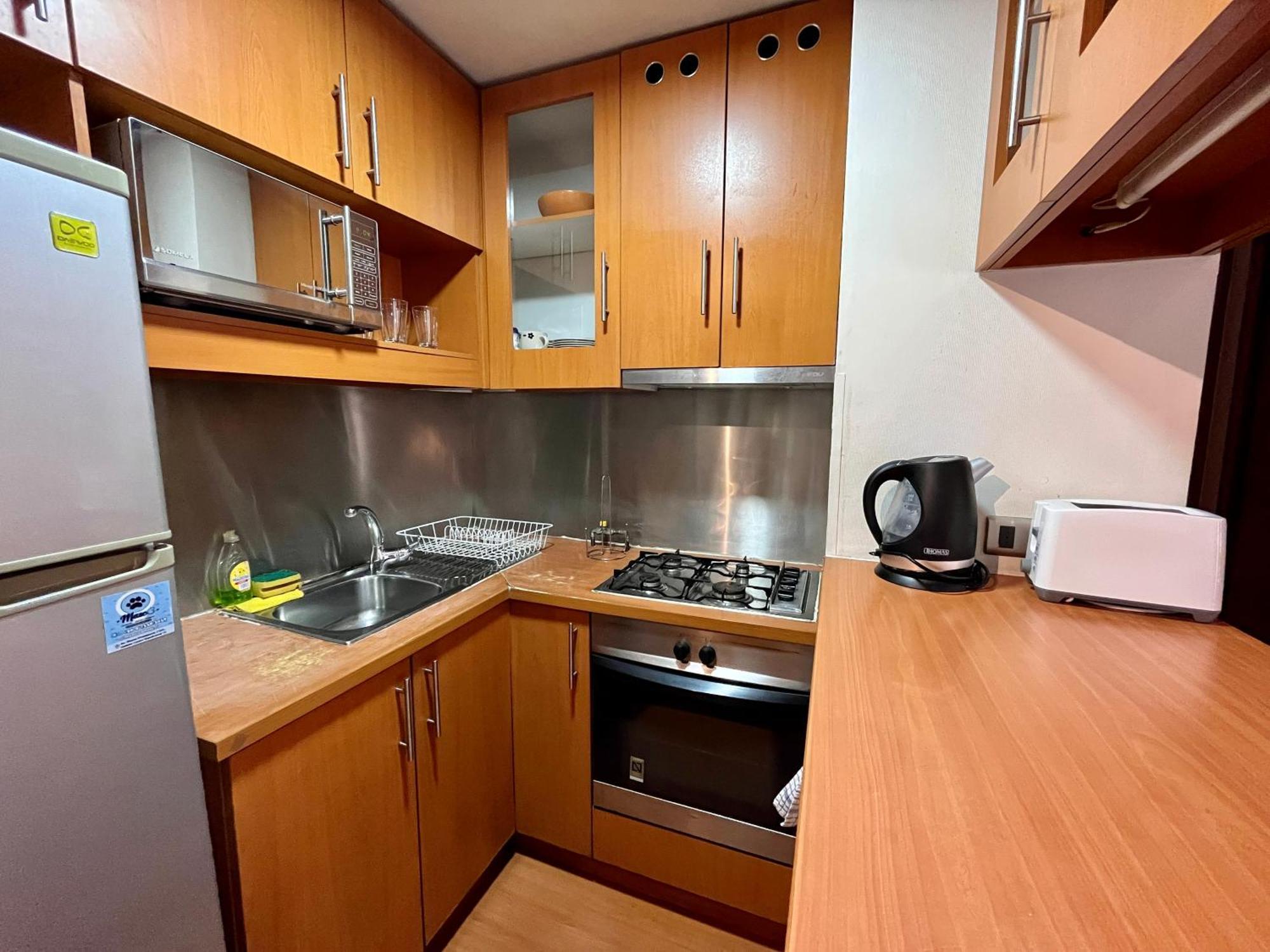 Apartamentos City Centro Los Leones 산티아고 외부 사진