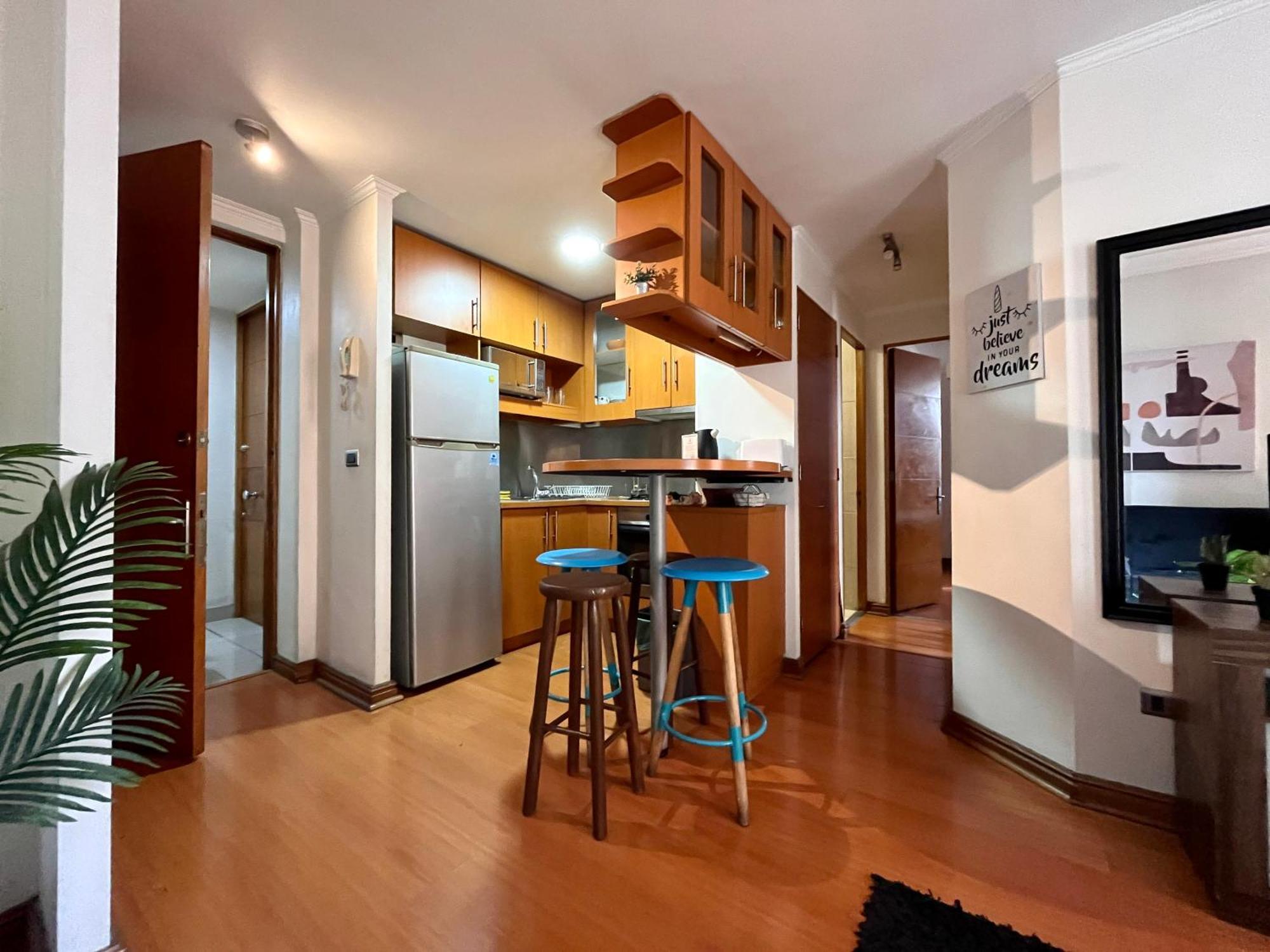 Apartamentos City Centro Los Leones 산티아고 외부 사진